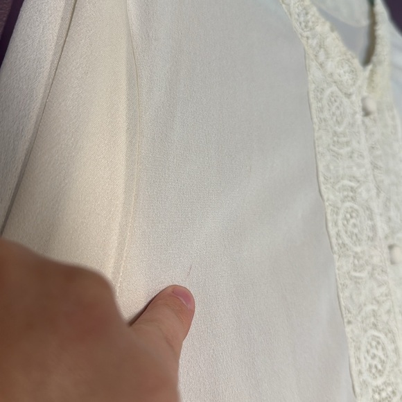 Vintage Van Raalte Ivory Nylon Robe Size Large – Made in USA - Picture 8 of 8